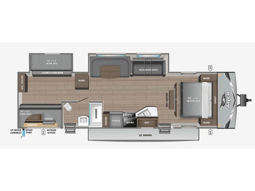 Jayco Jay Flight Slx 321bds 2026 alt