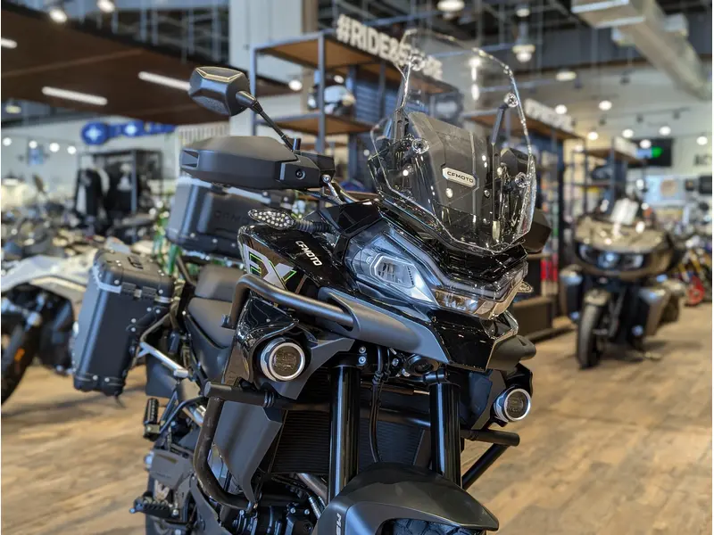 2026 CFMOTO IBEX 800 EXPLORE // Gem Black thumbnail 3