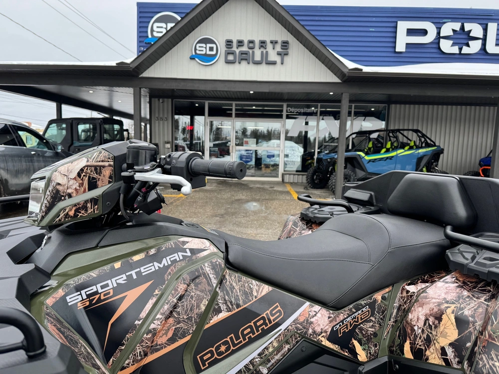 2026 Polaris Sportsman 6x6 570 Sage Green alt