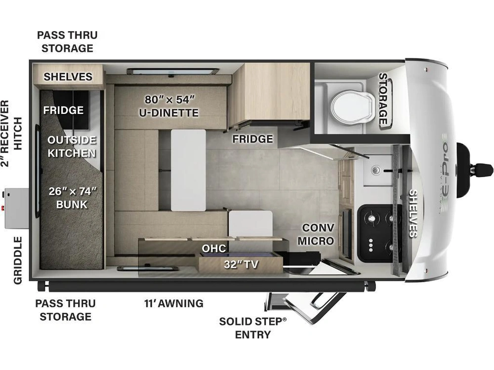 Flagstaff E-pro 15rdg Cuisine Ext. Bunk 2025 alt
