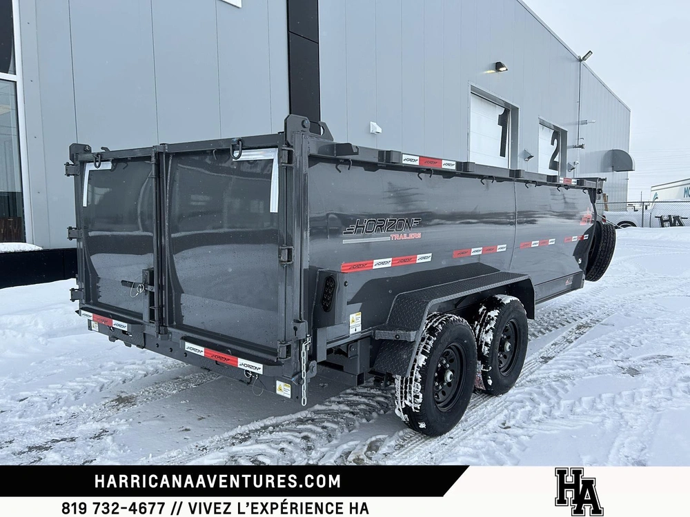 2026 Horizon Lz7 16' X 83" Bp Dump Trailer alt