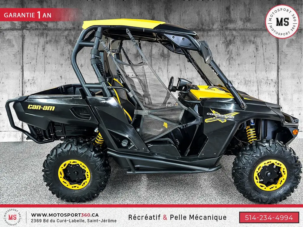 2012 Can-Am COMMANDER 1000 X SUPER PROPRE !