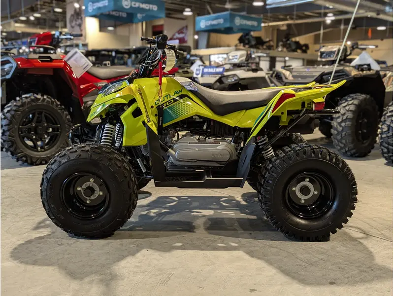 2026 Polaris Outlaw 110 // Lime Squeeze thumbnail 14