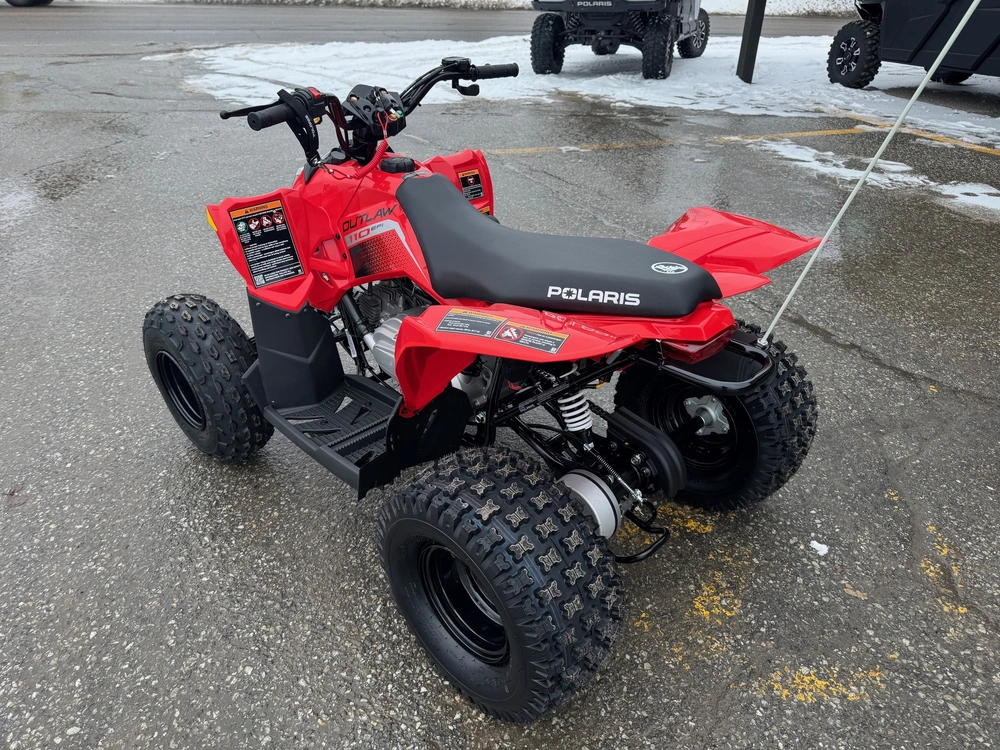 Polaris Outlaw 110 Indy Red 2026 alt