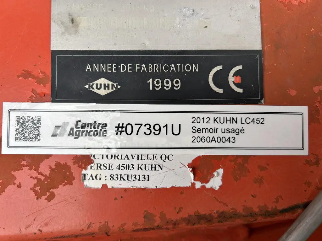 2012 Kuhn LC452