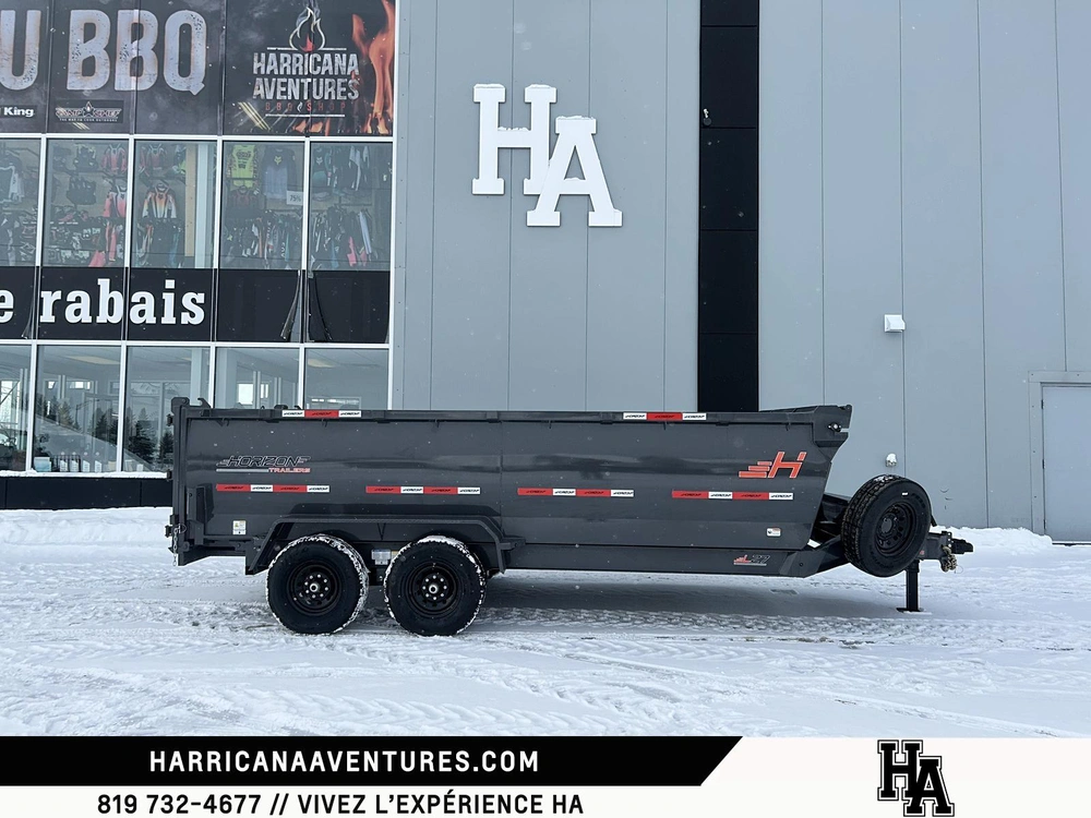 2026 Horizon Lz7 16' X 83" Bp Dump Trailer alt
