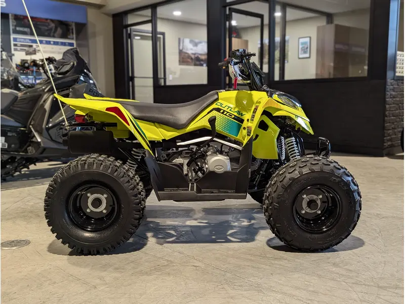 2026 Polaris Outlaw 110 // Lime Squeeze thumbnail 9