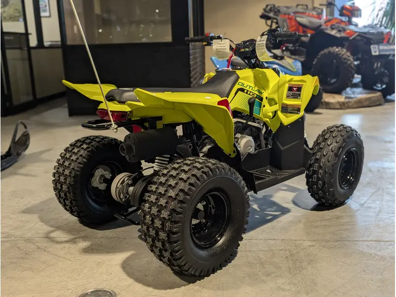 2026 Polaris Outlaw 110 // Lime Squeeze thumbnail 10