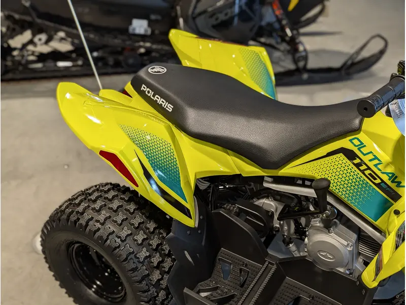 2026 Polaris Outlaw 110 // Lime Squeeze thumbnail 8