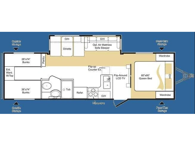 Keystone Rv Laredo 29bhs 2010 alt