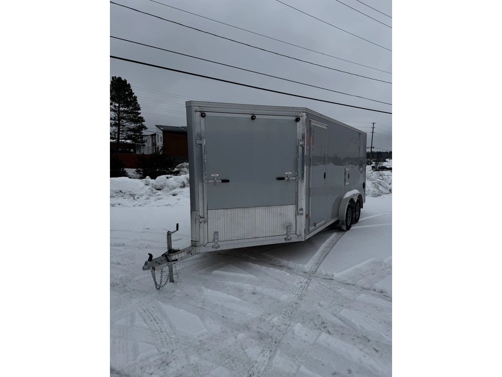 2023 Ez-hauler Ezes 7.5x16 Enclosed Snow Trailer alt