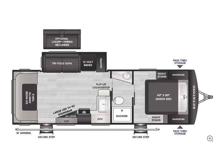 Keystone Rv Passport Super Lite 253rd 2026 alt