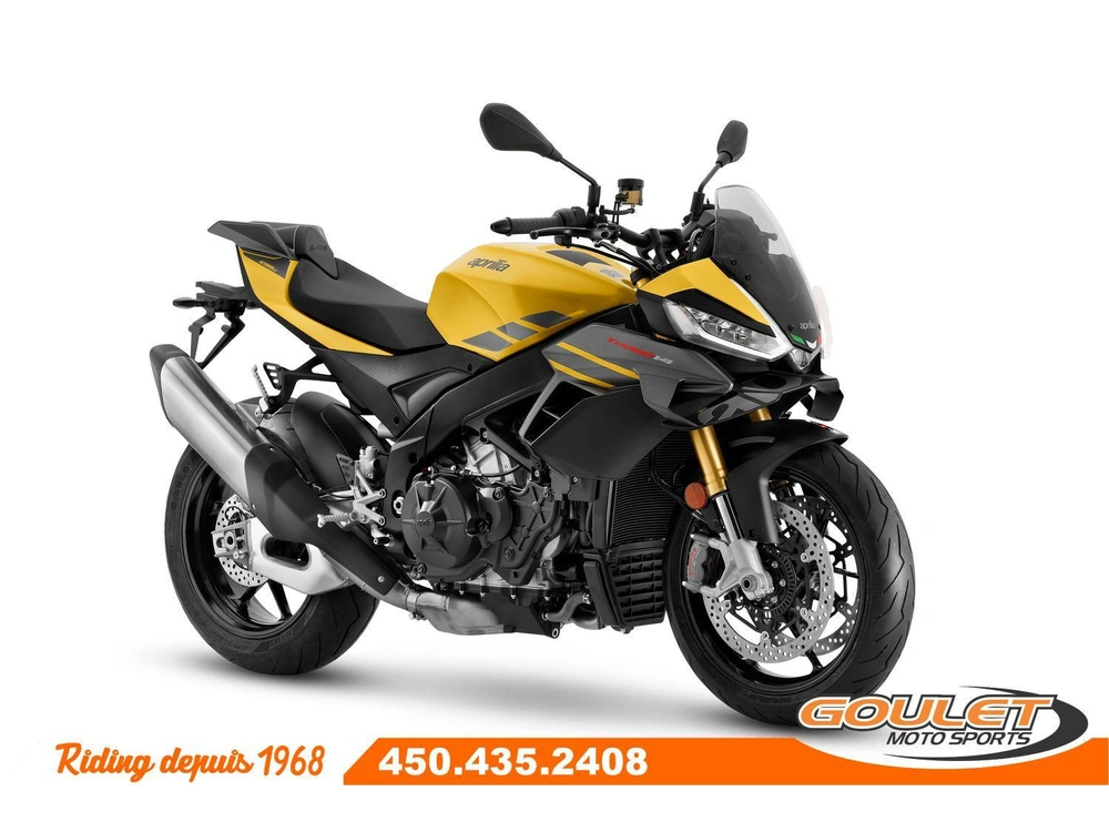 2026 Aprilia Tuono V4 1100 Scorpion Yellow alt
