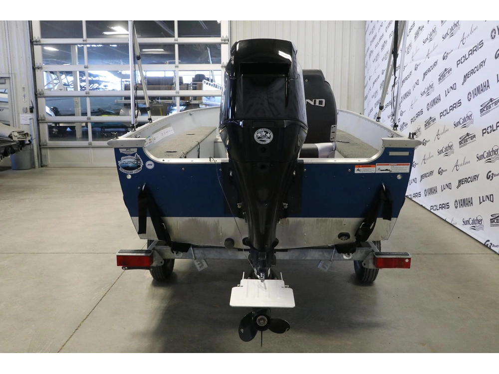 2012 Lund 1600 Fury Tiller + Moteur Mercury 40 Hp & Remorque alt