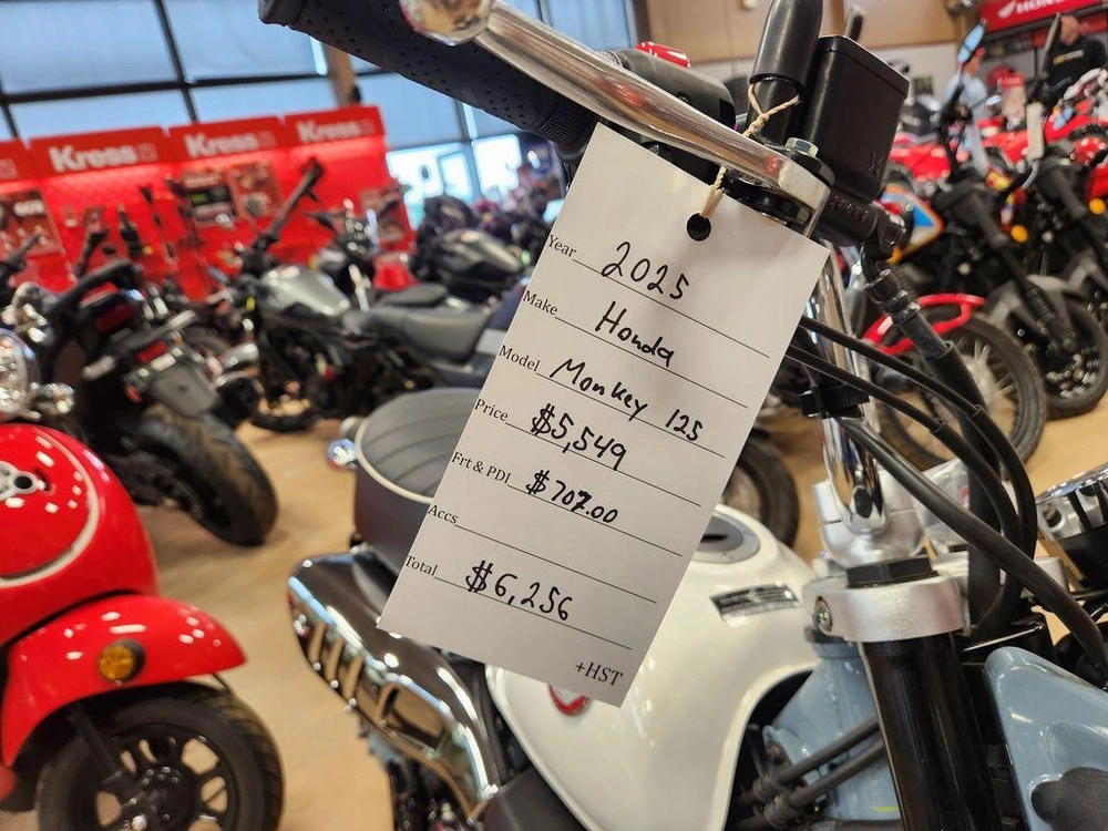 2025 Honda Monkey Abs alt