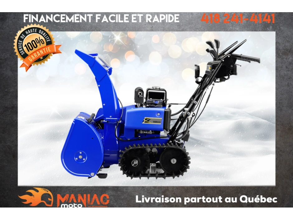 Yamaha Souffleuse Àvec Chenilles 24 Pouces 2025 alt