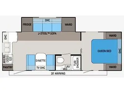 2012 Jayco Eagle 256RK thumbnail 2