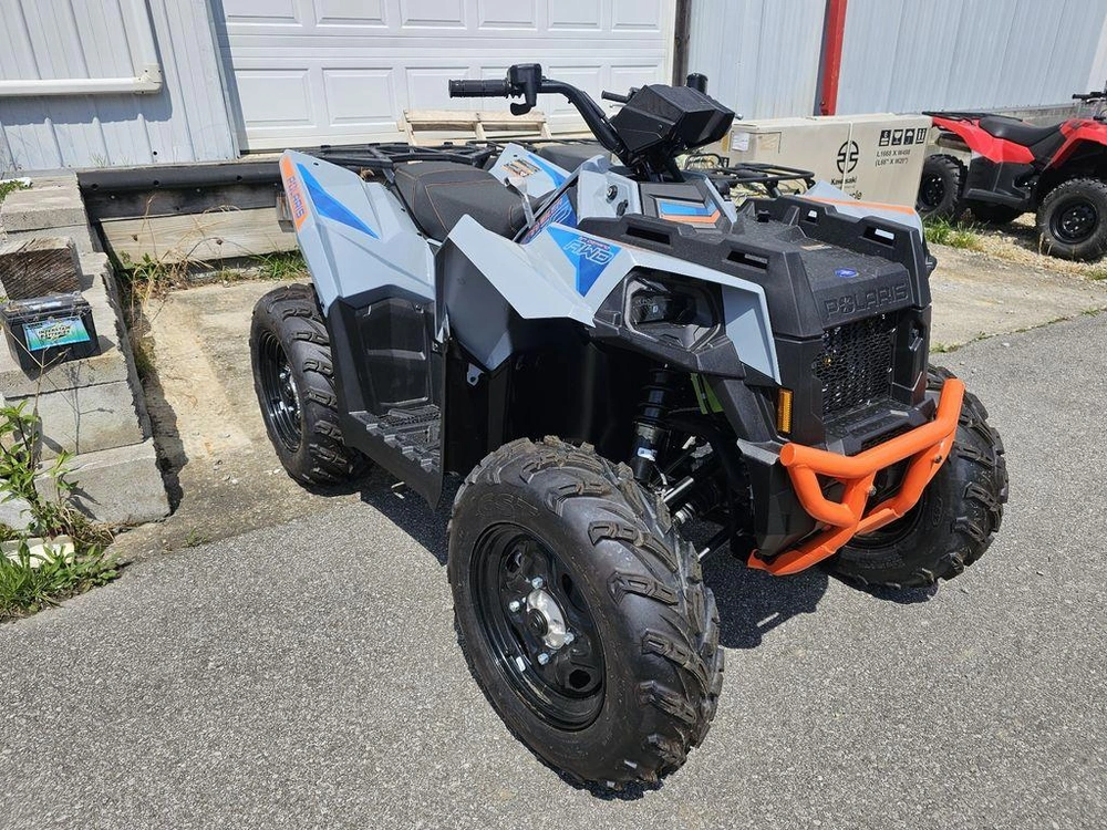 2025 Polaris Scrambler 850 Storm Gray / Radar Blue - Storm Gray / Radar Blue alt