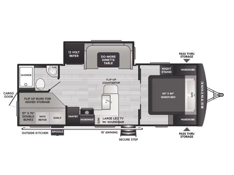 Keystone Rv Passport 229bh 2026 alt