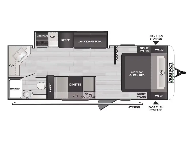 2025 Keystone RV Passport 224RK thumbnail 2