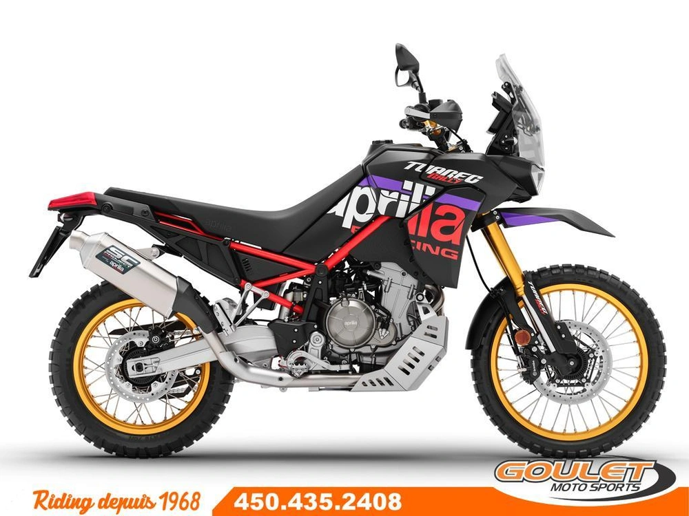 Aprilia Tuareg 660 Rally Noir Et Rouge 2026 alt