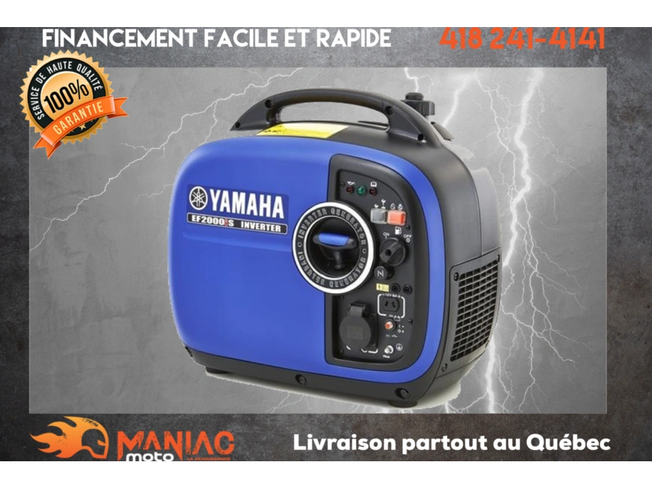 Yamaha Génératrice À Inverseur Ef2000is 2025 alt