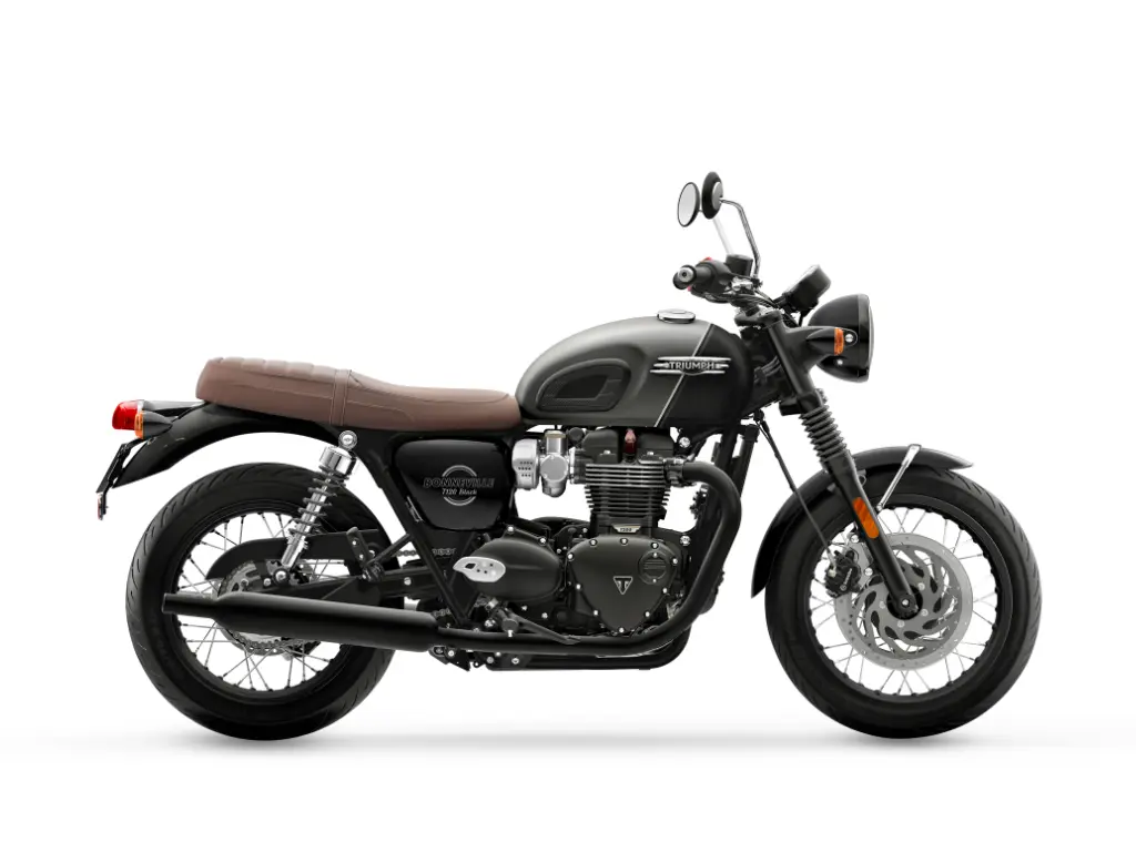2026 Triumph Bonneville T120 Black // Matte Silver Ice / Matte Sapphire Black 