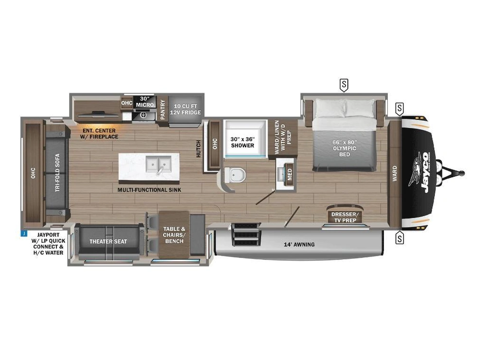 Jayco Eagle Ht 294ckbs 2025 alt