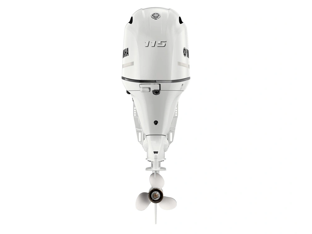 2024 Yamaha F115xb2 Outboard White alt