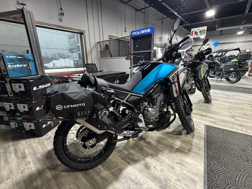 2026 Cfmoto Ibex 450 Blue alt
