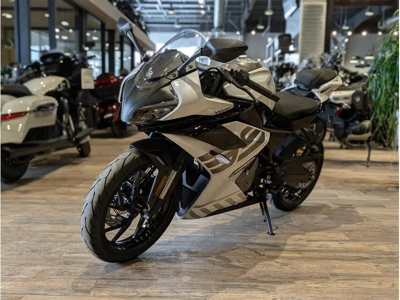 2026 CFMOTO 300SS // Nebula White thumbnail 13