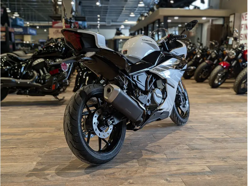 2026 CFMOTO 300SS // Nebula White thumbnail 11