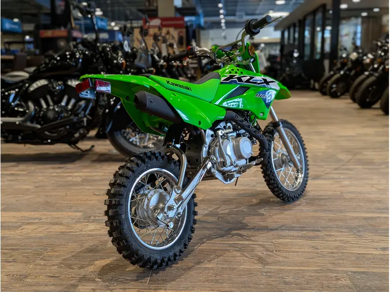 2026 Kawasaki KLX110R L // Lime Green thumbnail 10