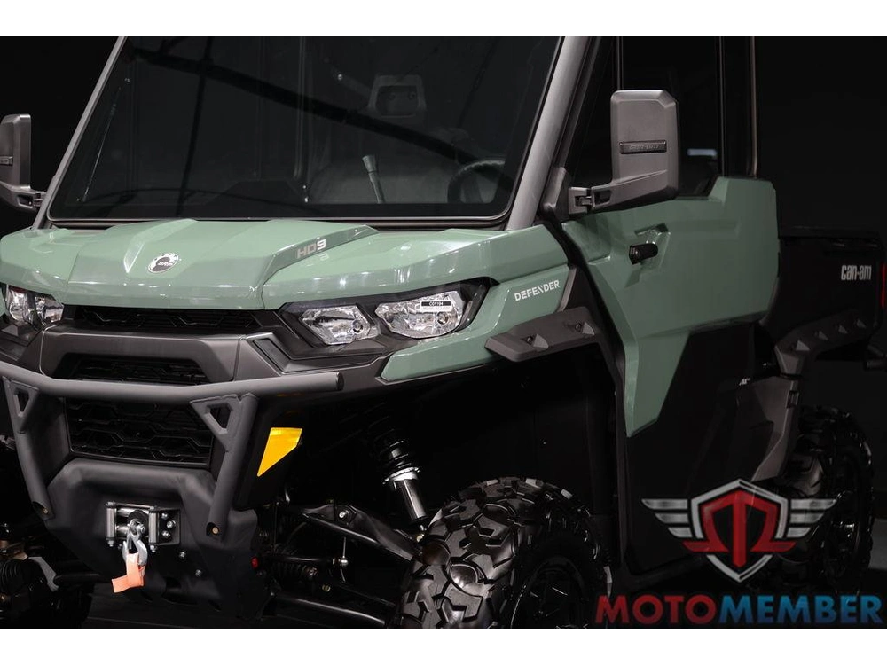2025 Can-am Defender Dps Cab Hd9 Compass Green alt