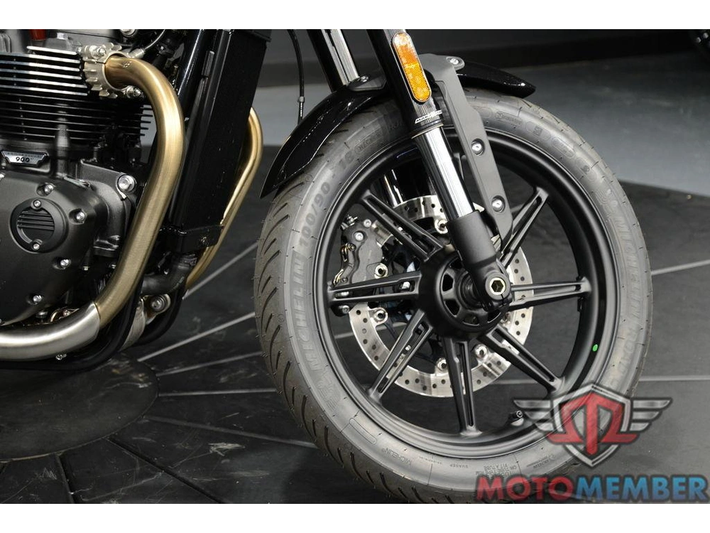 2025 Triumph Speed Twin 900 Phantom Black/aurum Gold alt