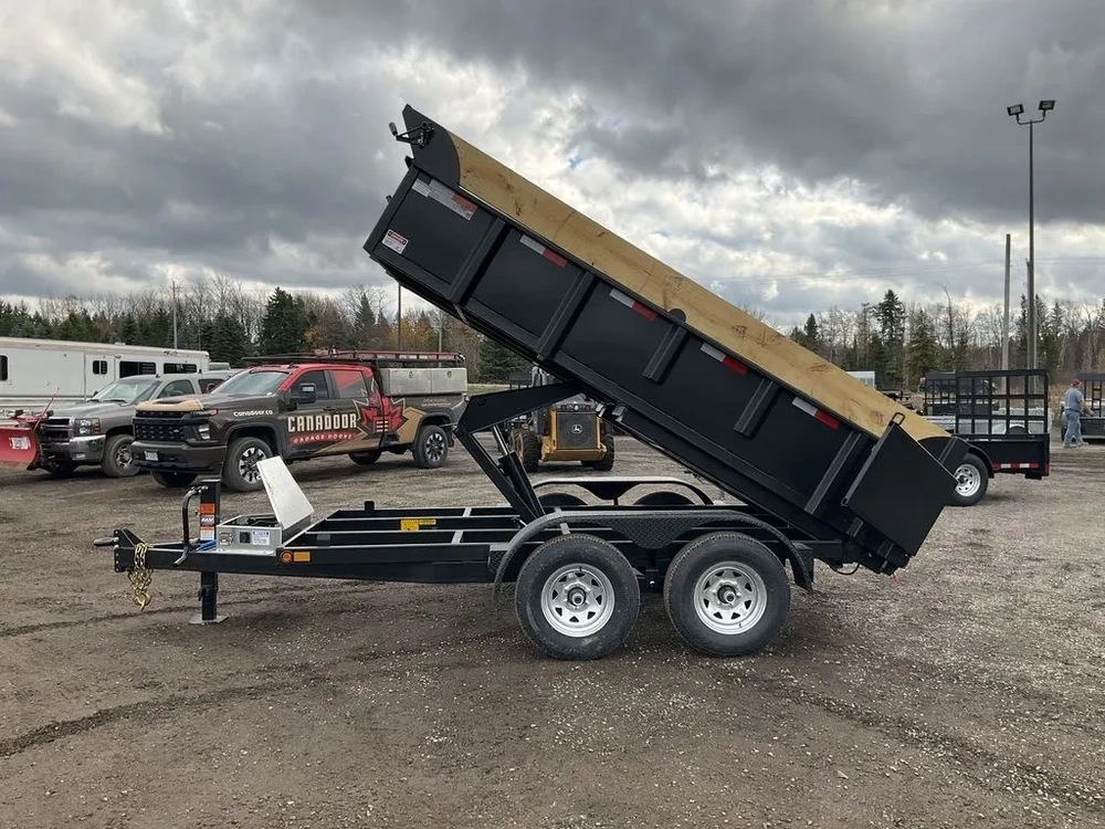 2026 Canada Trailers 6x12 5 Ton Dump Trailer alt
