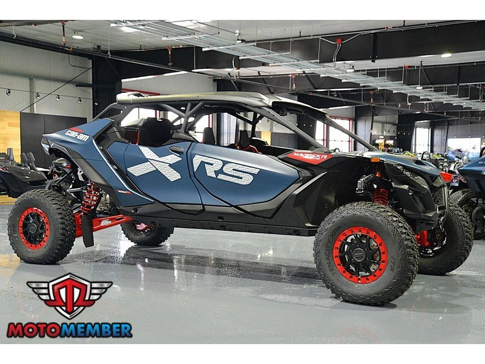 2026 Can-am Maverick R Max X Rs With Smart-shox Dusty Navy alt