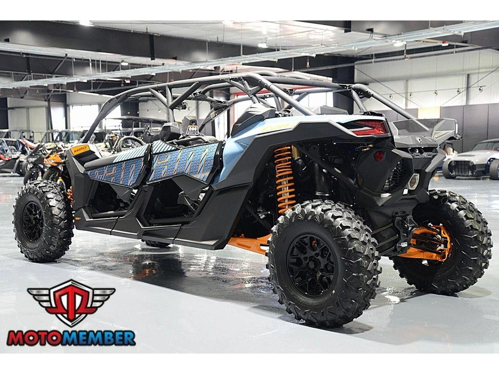 2026 Can-am Maverick X3 Max Ds Turbo Scandi Blue & Orange Crush alt