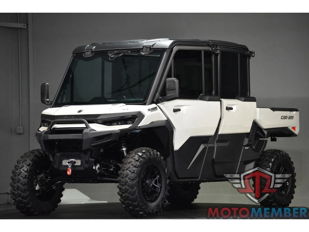 2026 Can-am Defender Max Limited Hd11 Hybrid White alt
