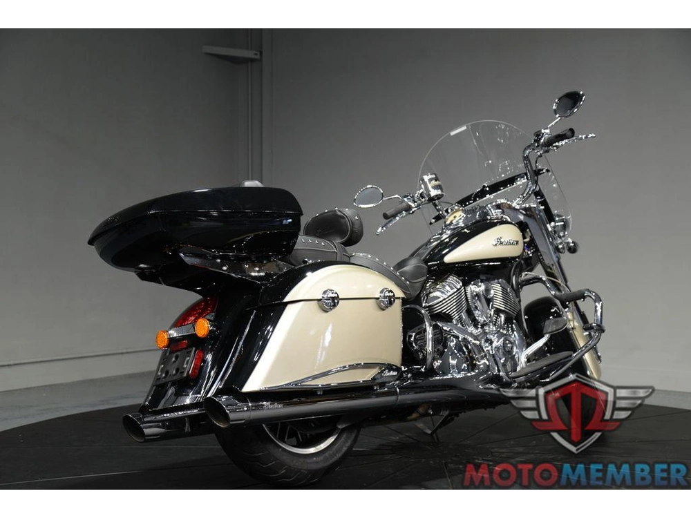 2022 Indian Motorcycle Springfield® Black Metallic/dirt Track Tan alt