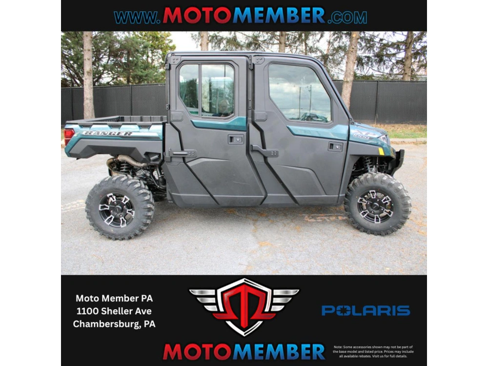 2026 Polaris Ranger Crew Xp 1000 Northstar Edition Premium Blue Labyrinth alt