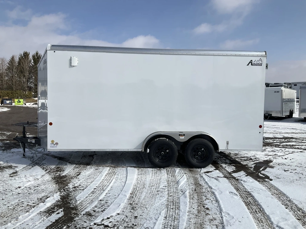 2026 Car Mate Trailers 7x16 Plus V-nose Avalanche Hd Cargo Trailer alt