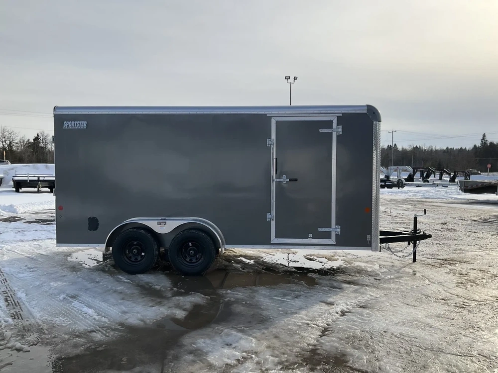 2026 Car Mate Trailers 7x16 Plus V-nose Hd Sportster Cargo Trailer alt