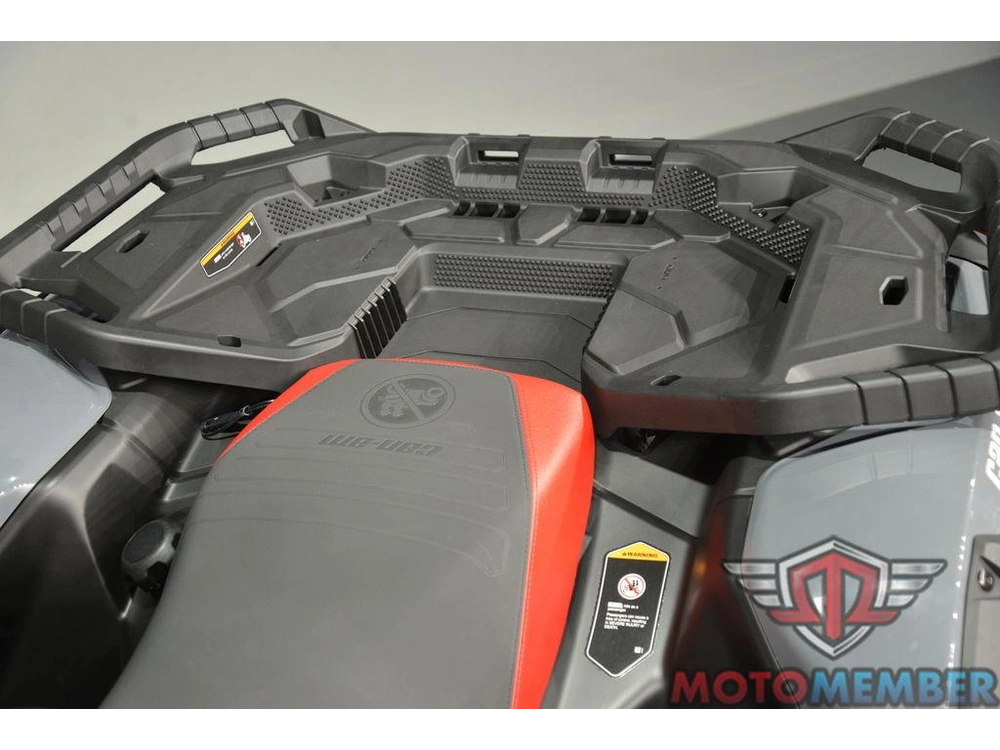 2025 Can-am Outlander X Mr 1000r Granite Grey & Legion Red alt