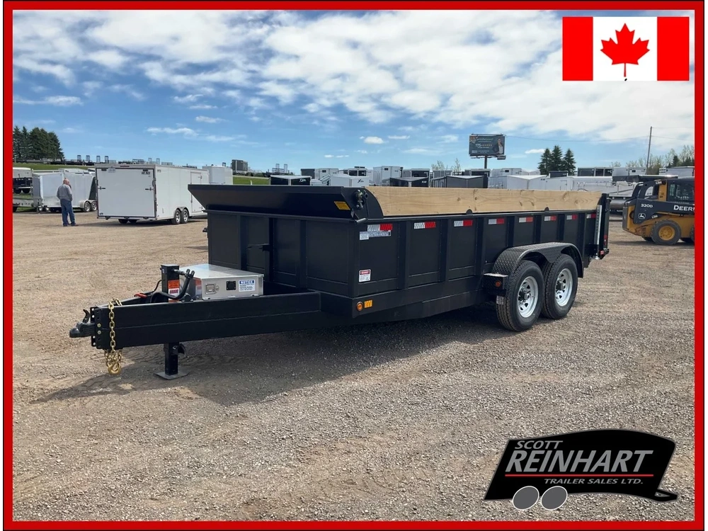 2026 Canada Trailers 83x16 7 Ton Dump alt