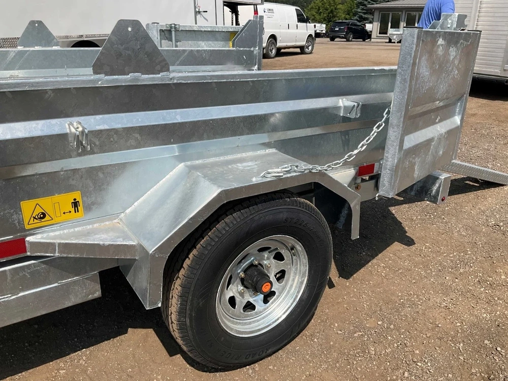 2026 Xcel Trailers 5x10 Ares Galvanized Dump Trailer alt