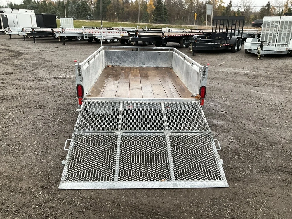 2024 Canada Trailers 5x8 Galvanized Utility Trailer alt