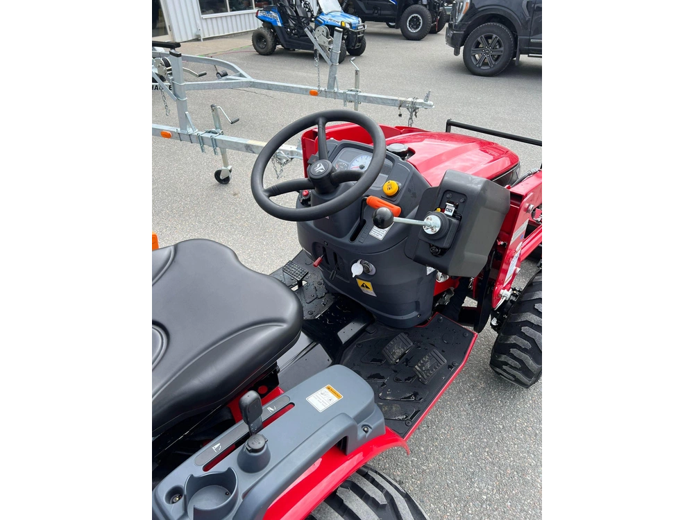 2026 Tym T254 Tractor, Loader, Backhoe Package alt