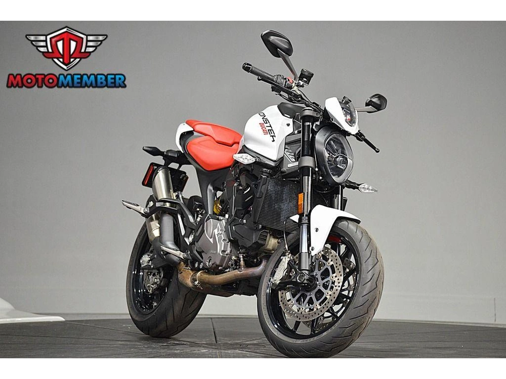 2024 Ducati Monster Plus Iceberg White alt