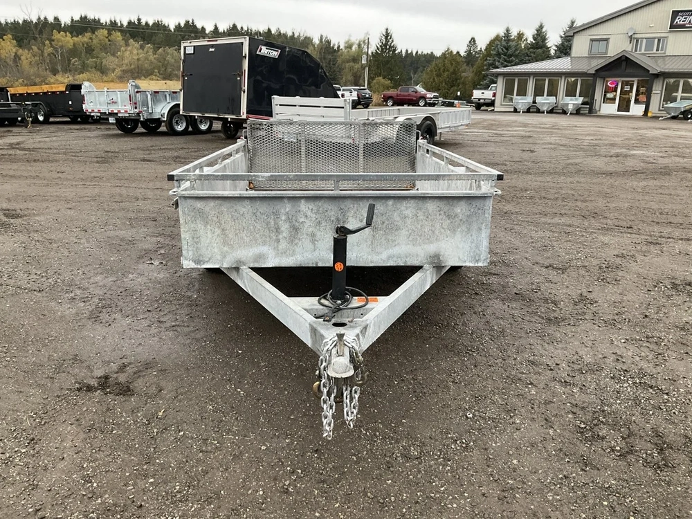 2024 Canada Trailers 5x8 Galvanized Utility Trailer alt
